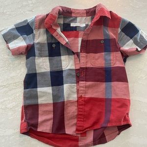 Boys Burberry button down. Size 4T